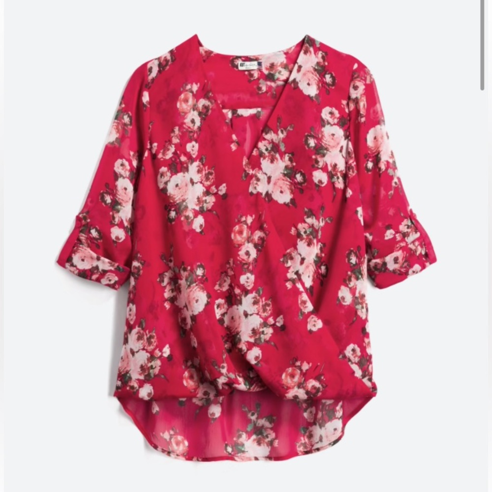 Kut from the Kloth Jenalee Surplice Blouse